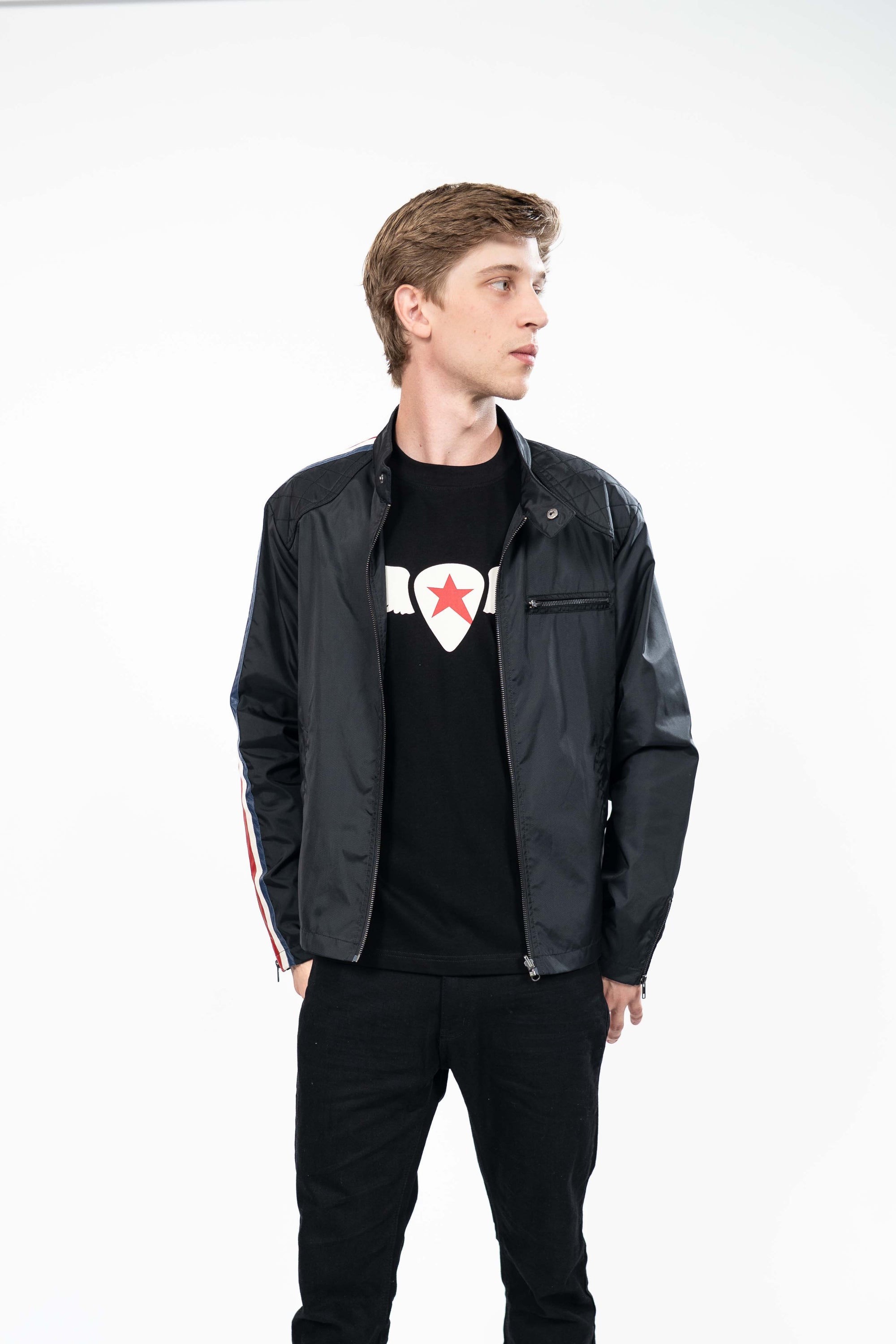 Nylon Racer Jacket