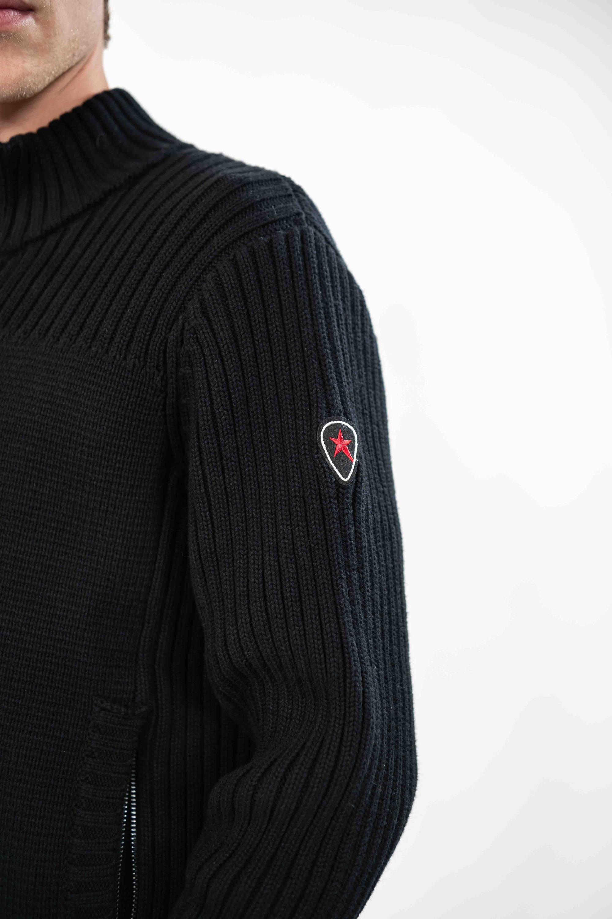 Full Zip Mock Neck