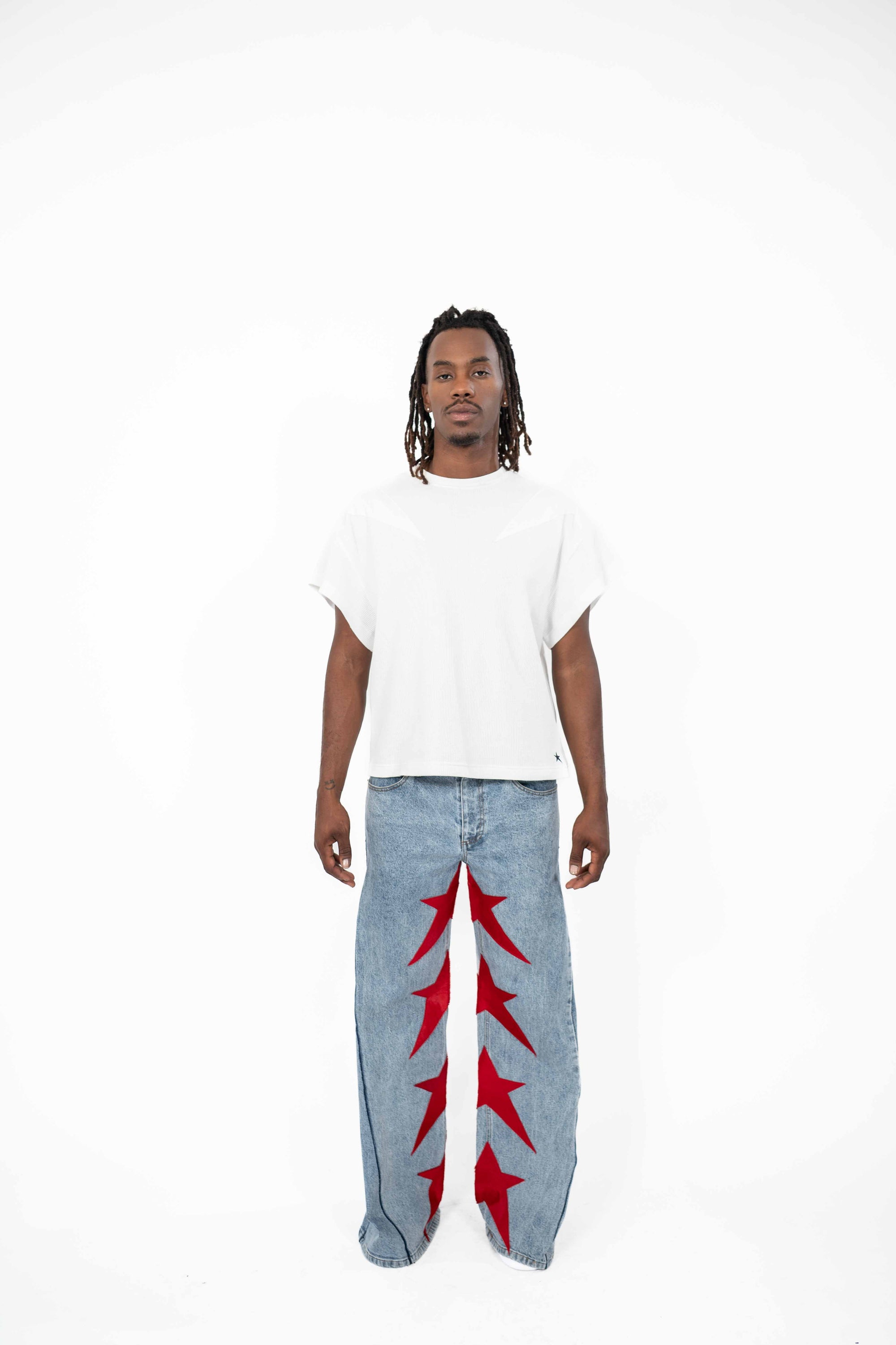 Wide Star Jean