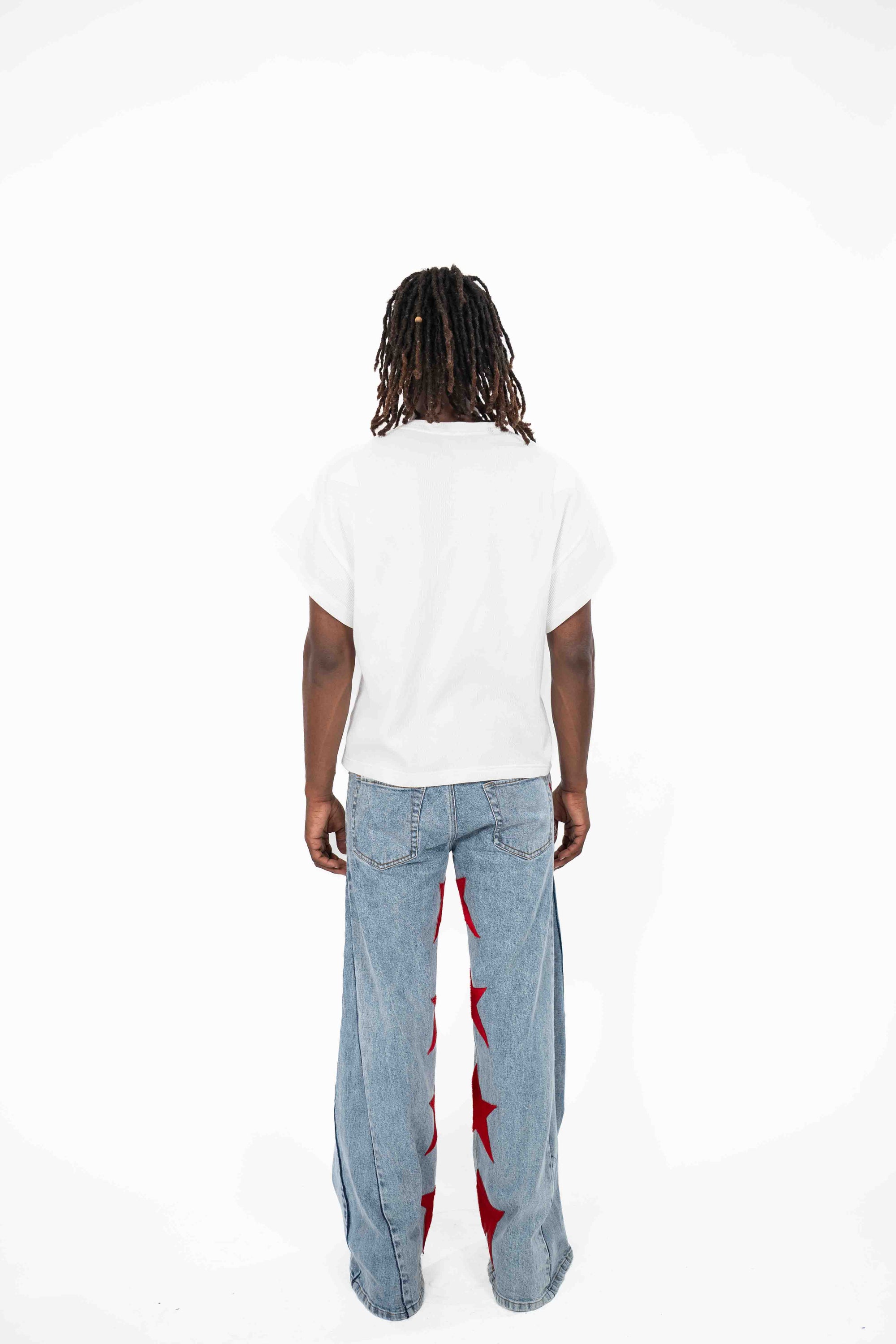 Wide Star Jean