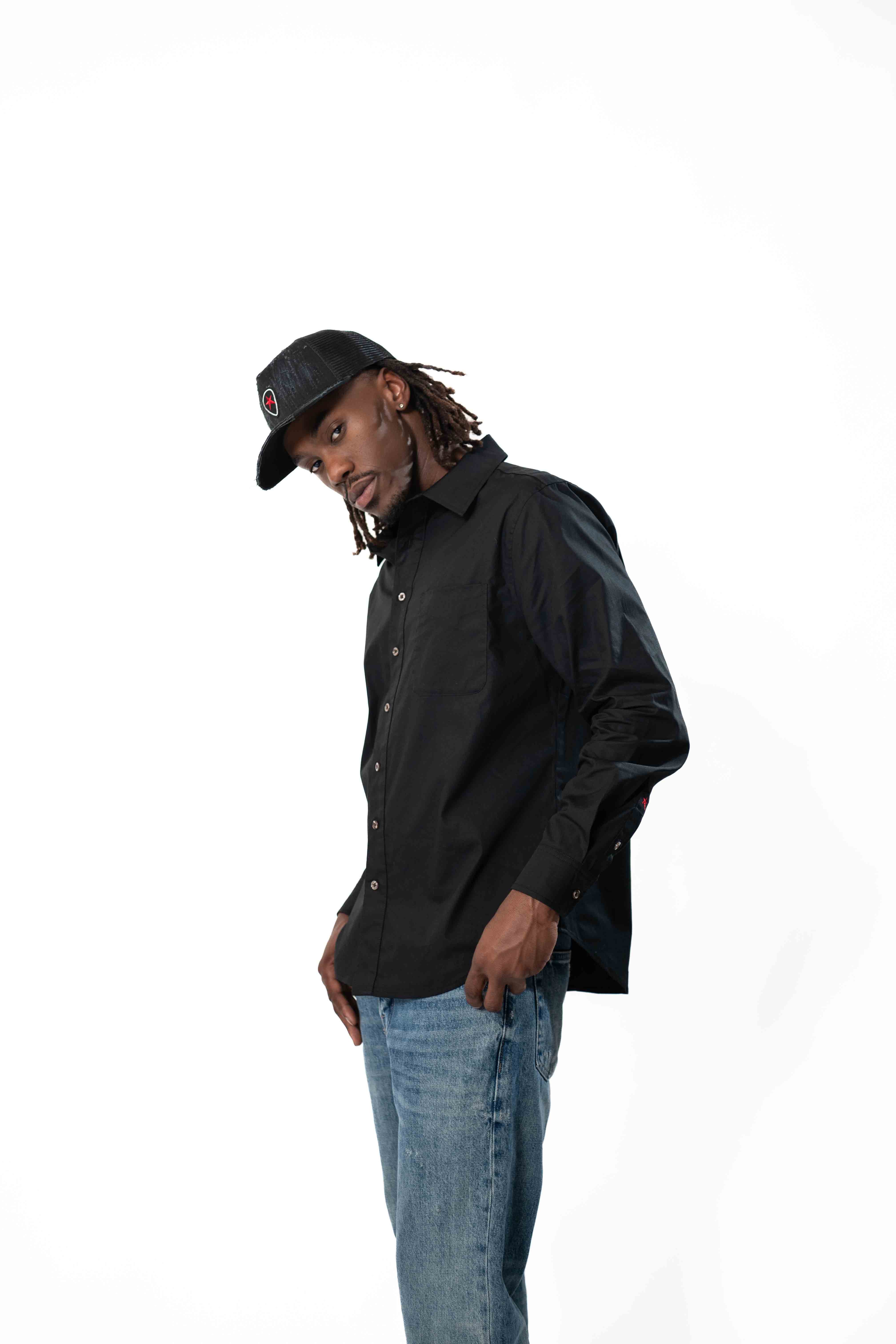 Pic Shirt LS (Black) – Andrew Charles