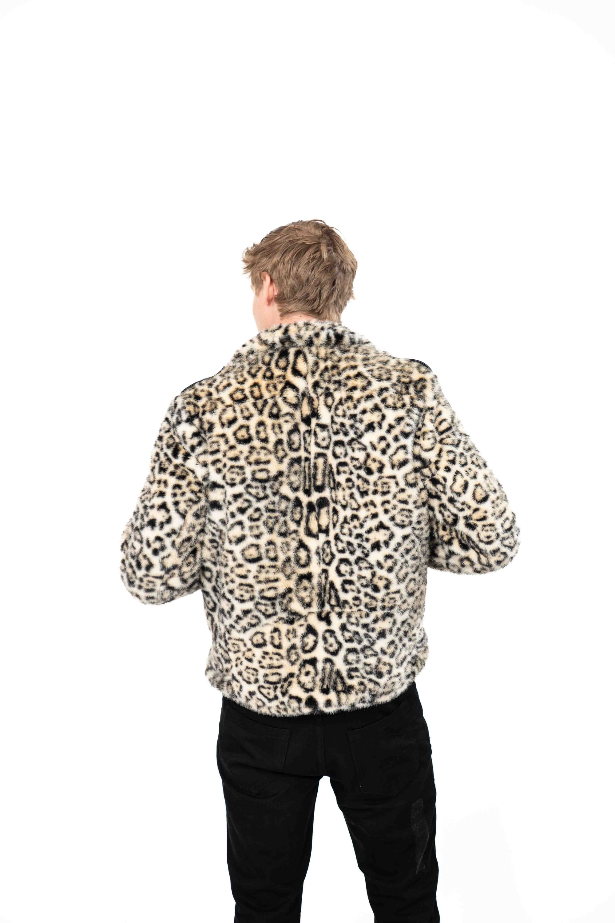 Leopard Moto Jacket