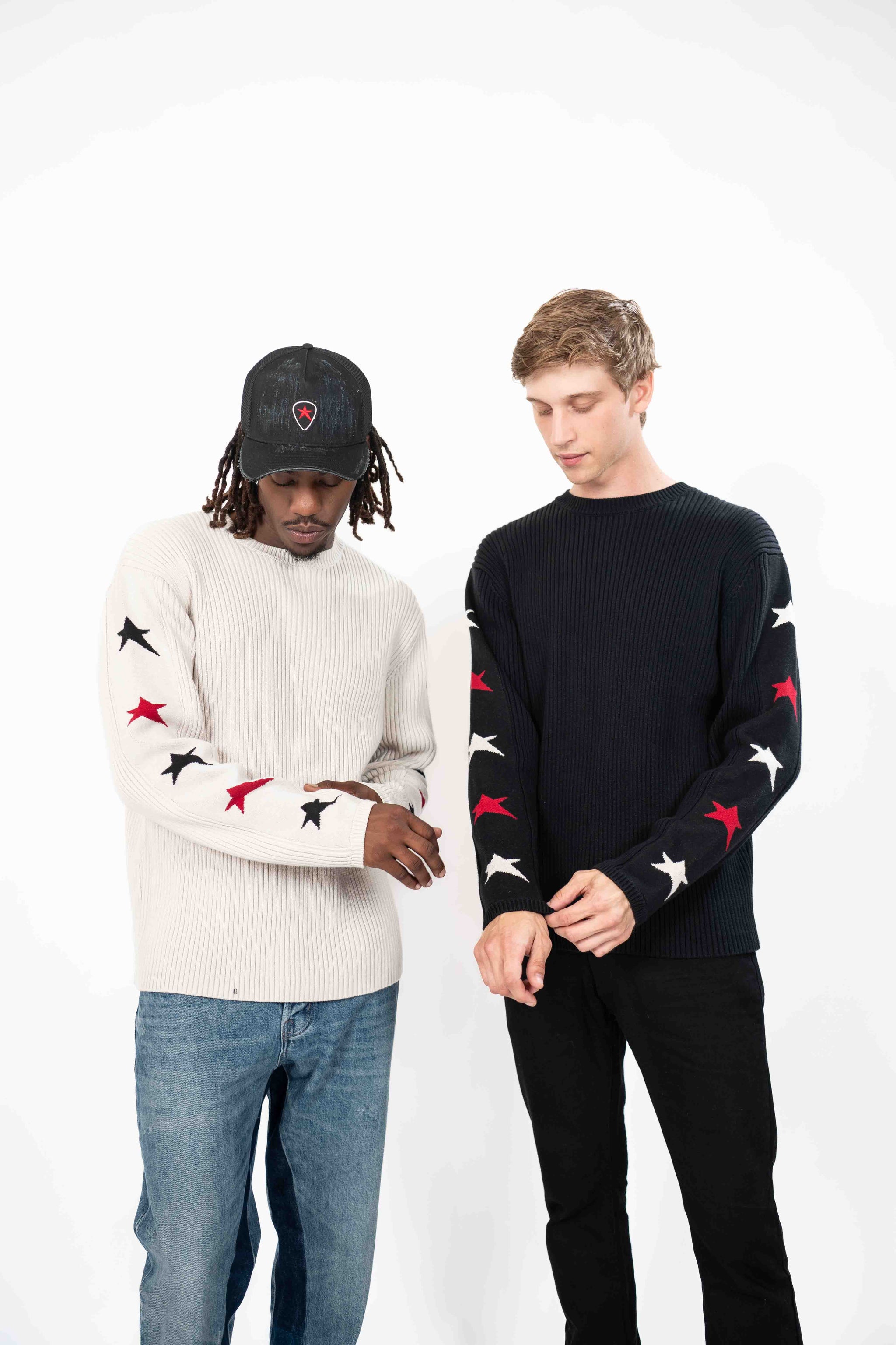 ARTS＆SCIENCE / crew neck sweater Star Crewneck Sweater – Andrew Charles