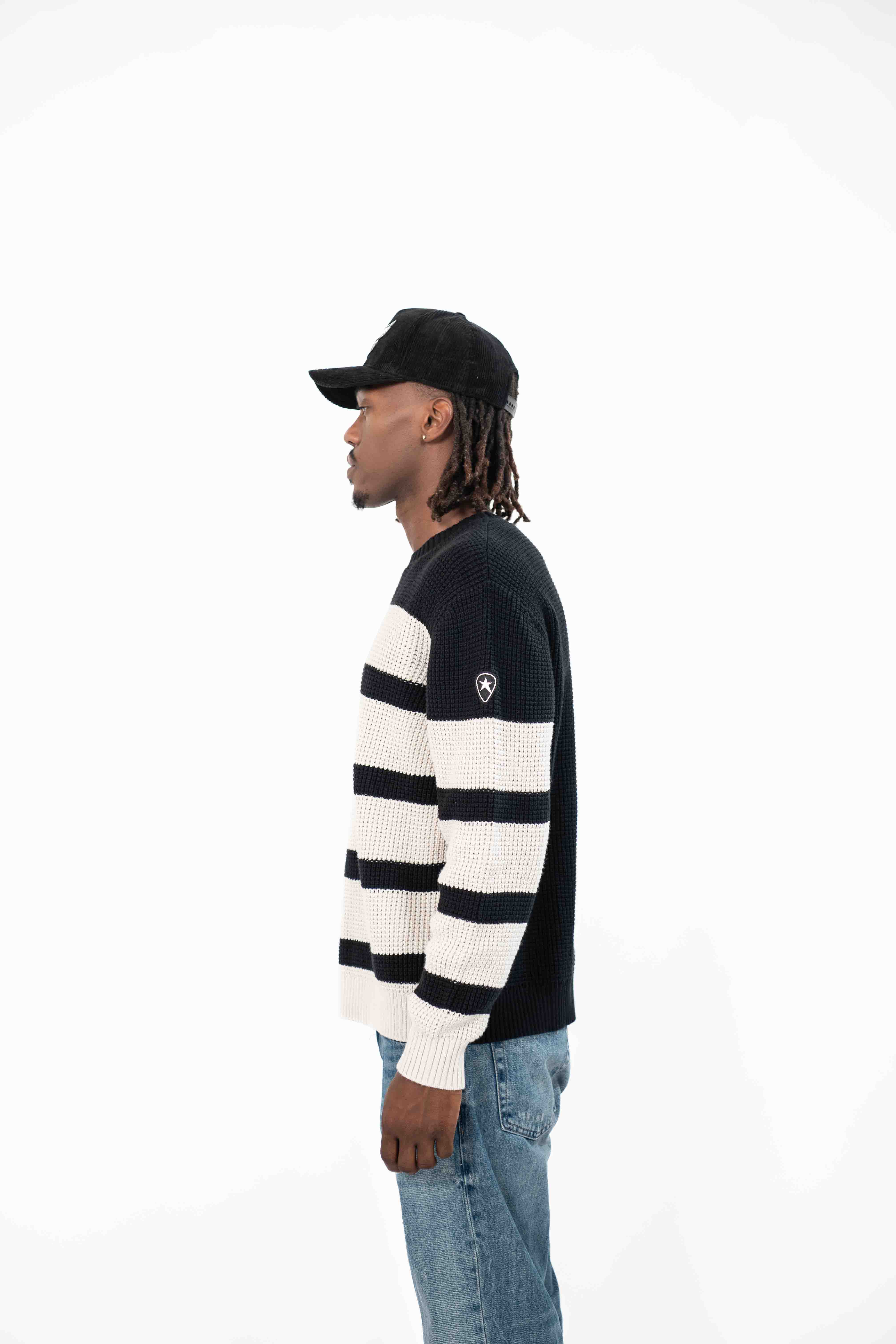 Stripe Crewneck Sweater – Andrew Charles