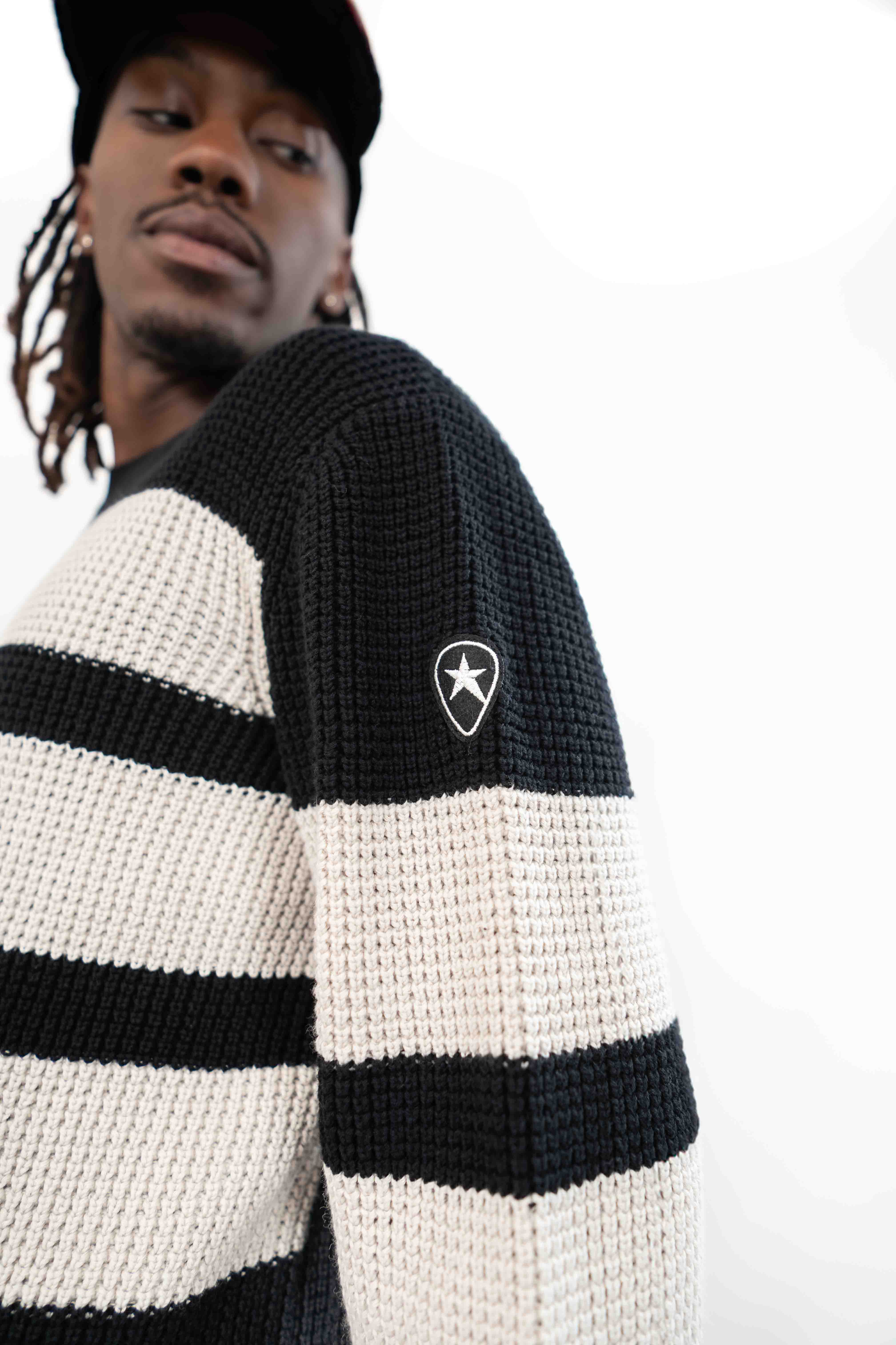 Stripe Crewneck Sweater – Andrew Charles
