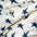 Ivory w/ Small Blue Stars