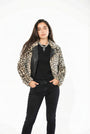 Leopard Moto Jacket