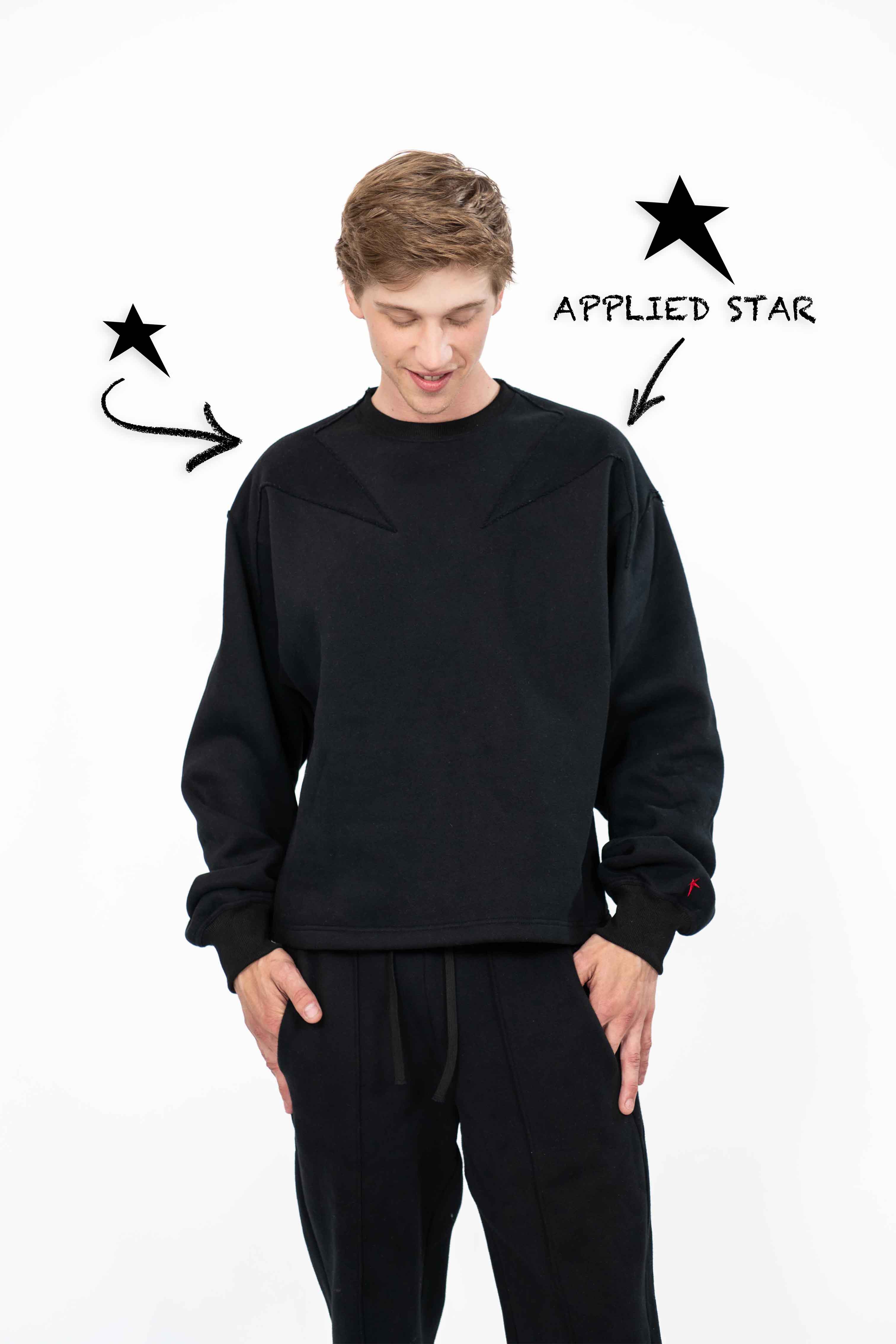Applied Star Sweatshirt – Andrew Charles