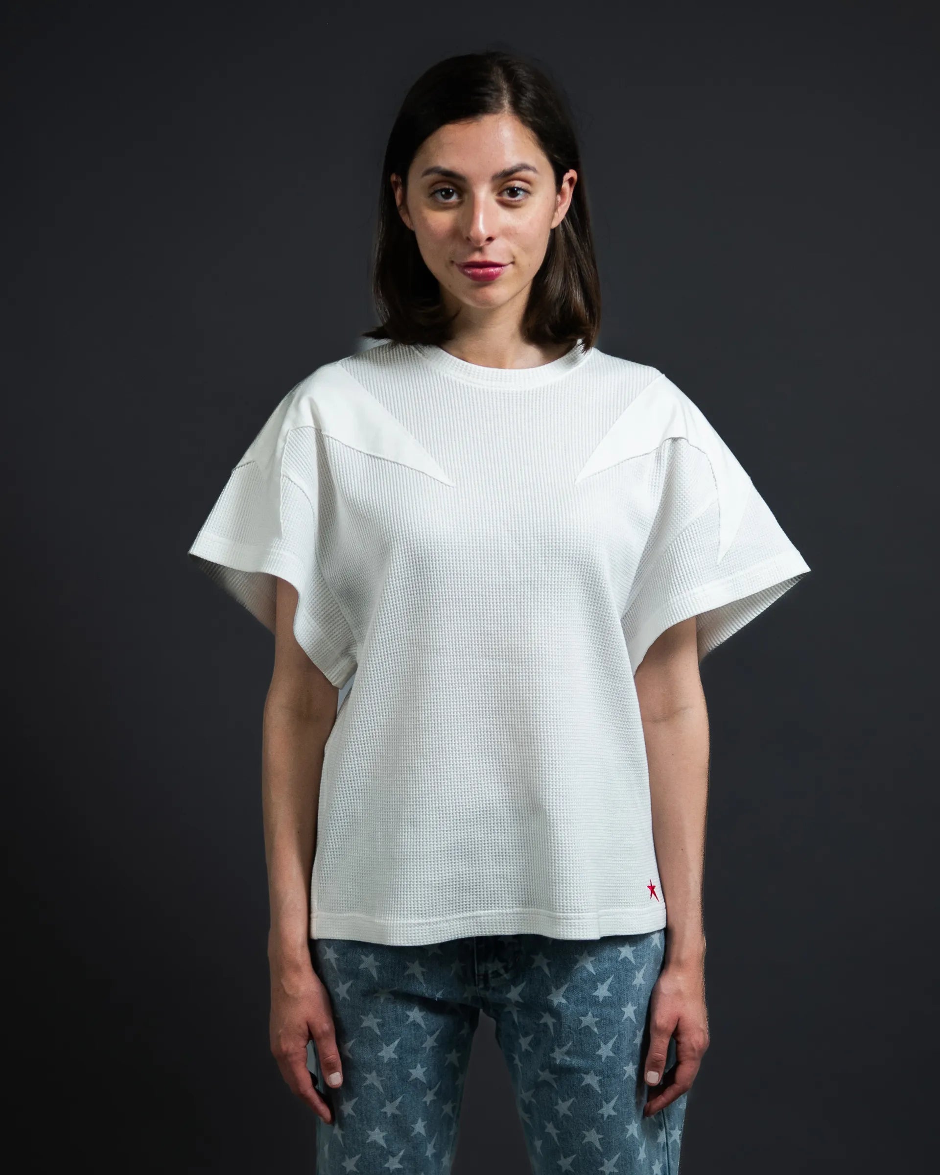 Barth Tee SS — Off-White — SS26 — view 3 — Andrew Charles SS26