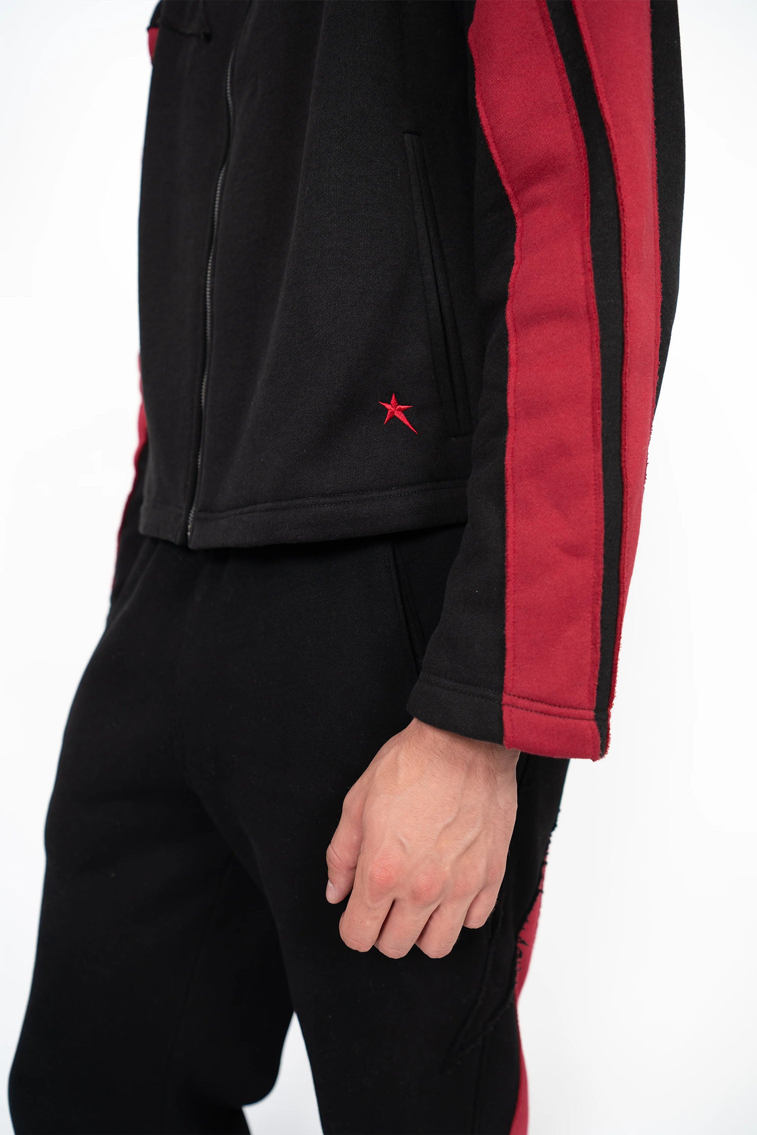 Pieced Zip Front JKT – Andrew Charles