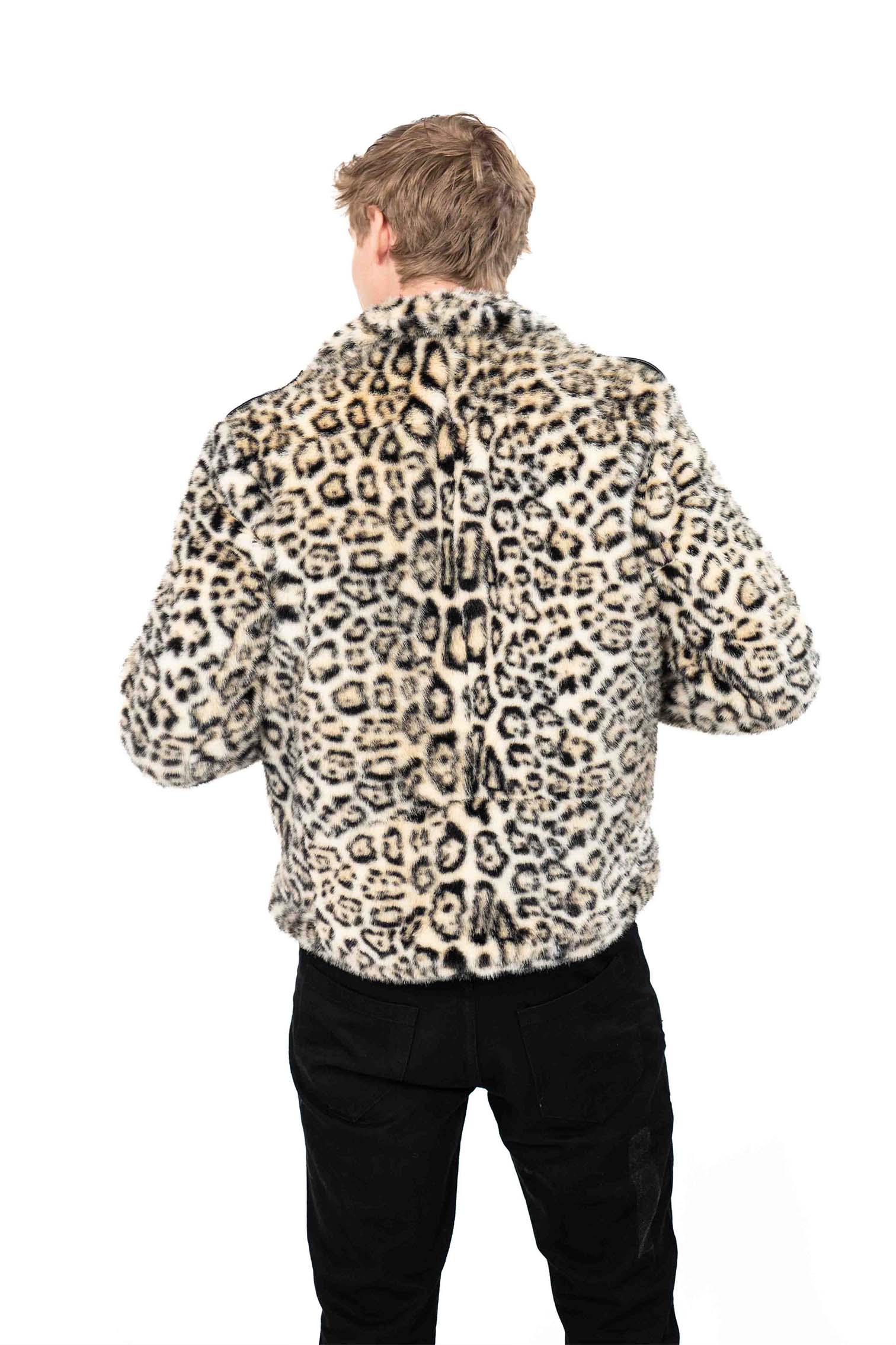 Leopard Moto Jacket
