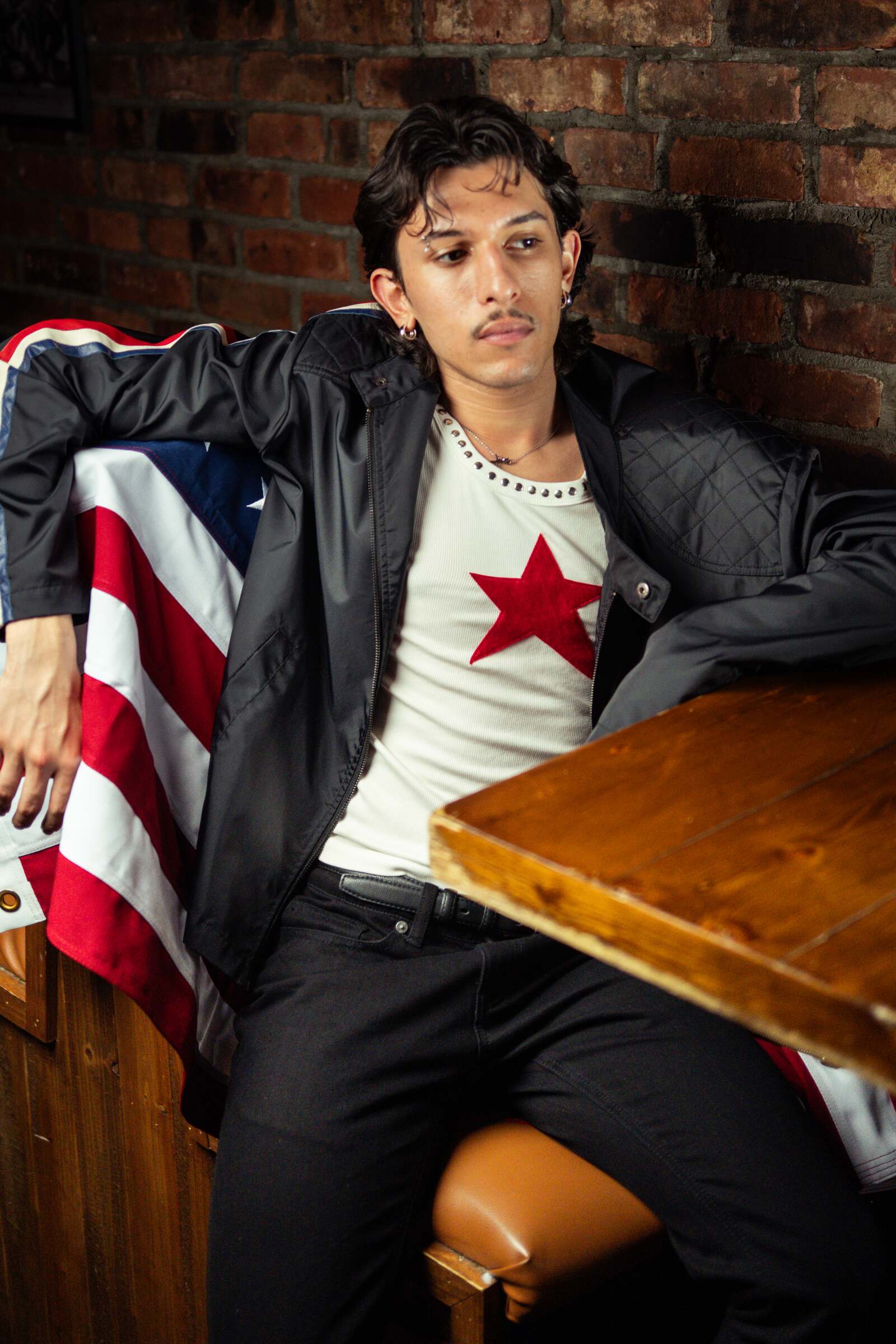Nylon Racer Jacket – Andrew Charles