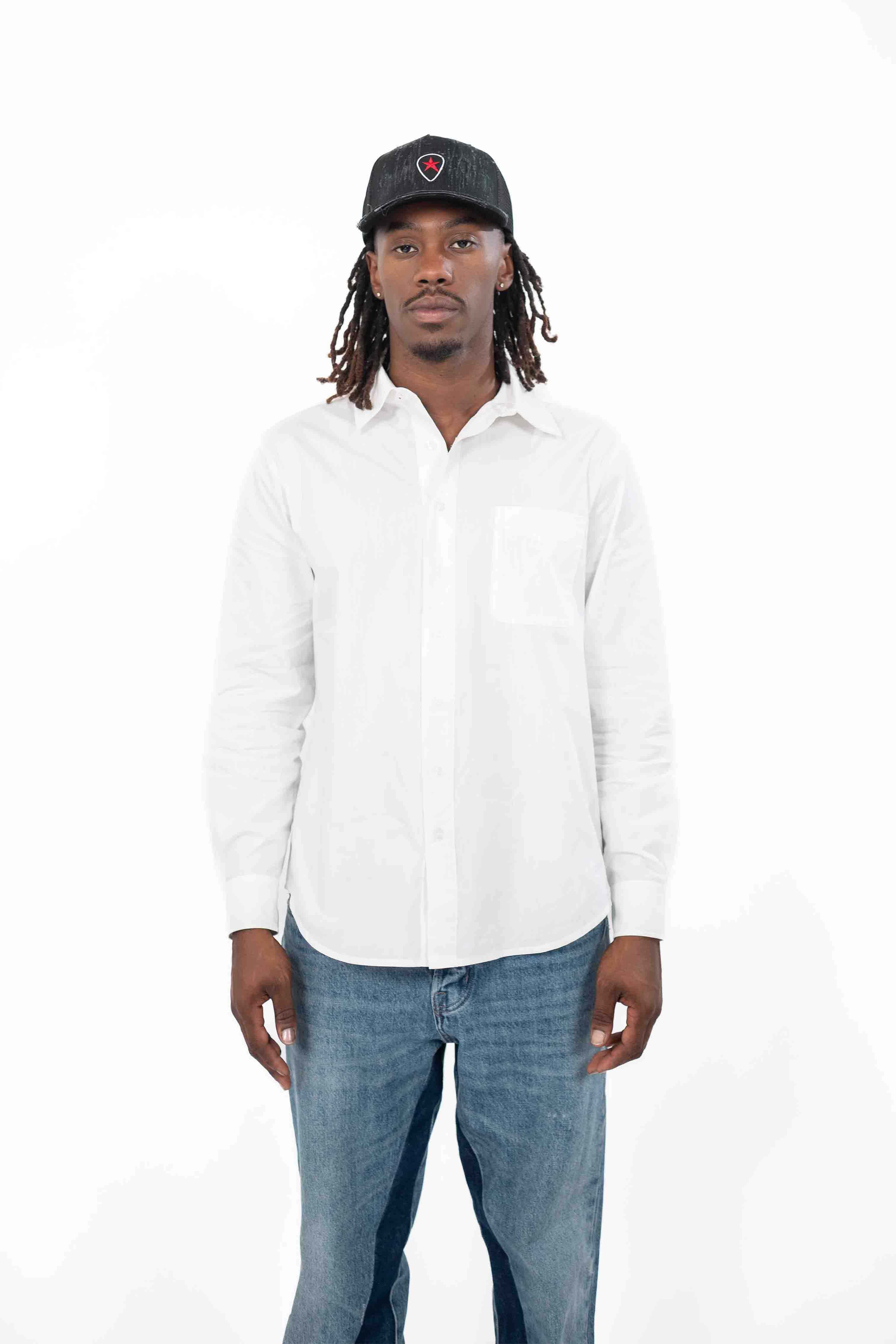 Pic Shirt LS (White) – Andrew Charles