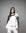 Pieced Zip Front Jacket — Off-White/Black — hero — Andrew Charles SS26