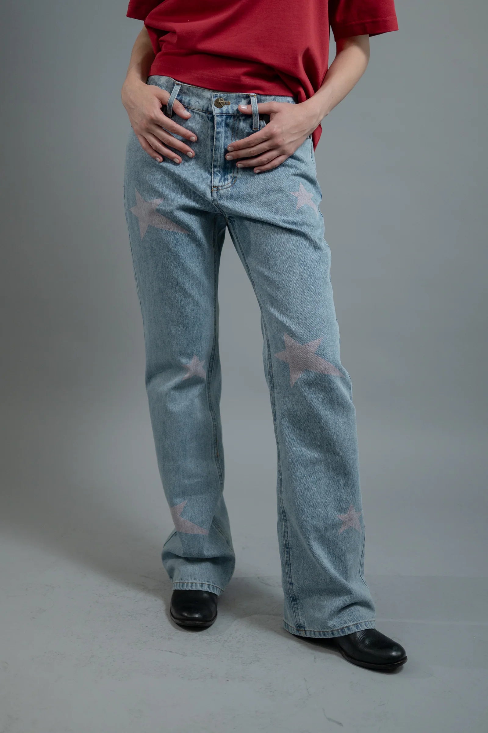 Mix Star Boot Cut Jean — Blue — Women's — Andrew Charles SS26