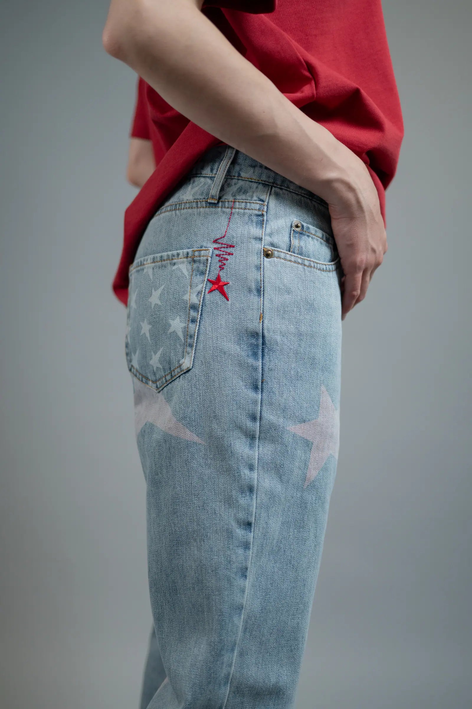 Mix Star Boot Cut Jean — Blue — Women's — Andrew Charles SS26