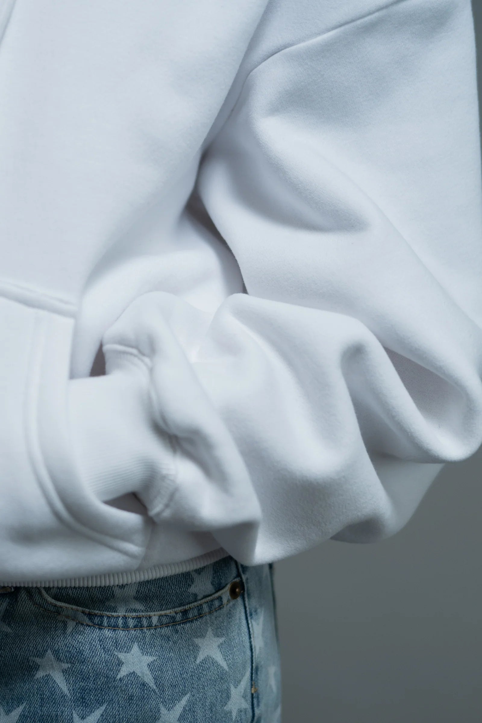 Pullover Hoodie — Off-White — Women's — Andrew Charles SS26