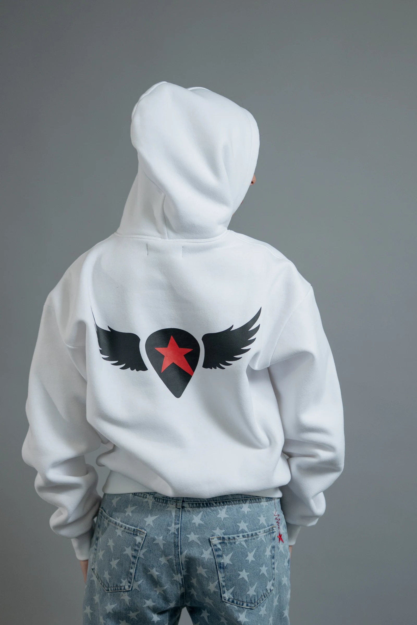Pullover Hoodie — Off-White — Women's — Andrew Charles SS26