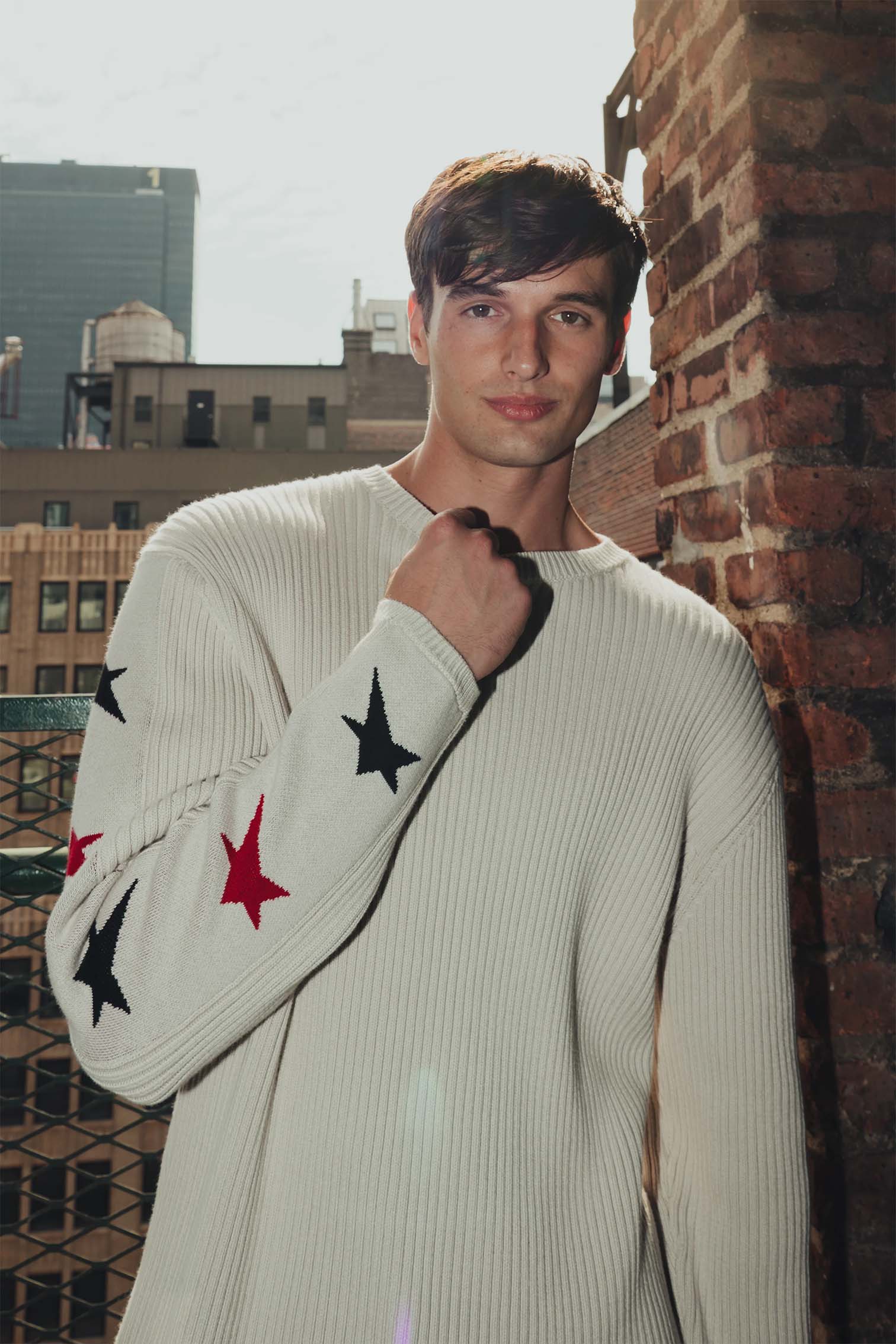 Star Crewneck Sweater – Andrew Charles