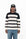 Black w/ Ivory Stripes